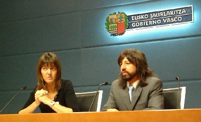 Idoia Mendia y Daniel Armendariz. I.C.